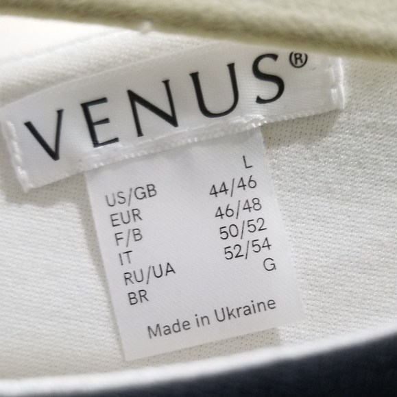 Venus B/W color block  fitted side zip - Picture 6 of 8